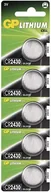 Baterie i akcesoria - GP Baterie litowe CR2430 3V (219985309) - miniaturka - grafika 1