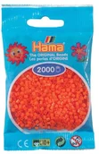 Zabawki kreatywne - Hama perły 501-04 - mini perły, 2000 sztuk pomarańczowe - miniaturka - grafika 1
