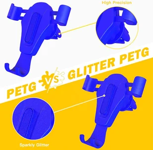 ERYONE ERYONE PETG Filament for 3D Printer 1.75mmTolerance 0.03mm 1KG(2.2LBS)/Spool - Blue 795731EUDF - Filamenty i akcesoria do drukarek 3D - miniaturka - grafika 6