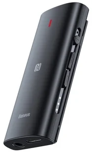 Baseus Odbiornik Bluetooth 5.0 BA03, dźwięk 3D, NFC, aptX (czarny) BSU951 - Transmitery FM - miniaturka - grafika 2