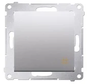 Wyłączniki światła i elektryczne - Kontakt Kontakt_Simon Łącznik krzyżowy (moduł) 16AX. 250V. zaciski śrubowe srebrny mat DW7A.01/43 - miniaturka - grafika 1