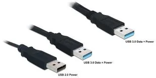 Delock Kabel USB 3.0 AM(M)+Power AM(M)->AM(M) 60cm 82908 - Kable USB - miniaturka - grafika 6
