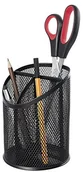 Przyborniki na biurko - Wedo 65601 Butler Office (drut 3 kieszenie, malowana proszkowo metalowy, 11 x 14,7 cm) Czarny 65601 - miniaturka - grafika 1
