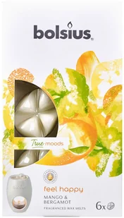 Bolsius Bolsius True Moods Płatki zapachowe Feel Happy 6szt - Zapachy do domu - miniaturka - grafika 2