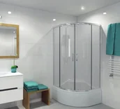 Kabiny prysznicowe - Durasan HIT WK 90x90x165 - miniaturka - grafika 1