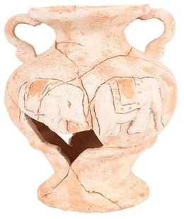 Zolux Amfora piaskowana "Słoń" 12 cm - Dekoracje do akwarium - miniaturka - grafika 2