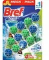 Środki do WC - Bref Zawieszka do WC Power Aktiv Pine 3x50g - miniaturka - grafika 1