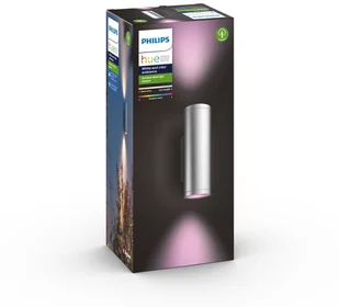 Philips Hue Outdoor Appear Wall Lantern - Inox 915005976301 - Pozostałe oświetlenie - miniaturka - grafika 4