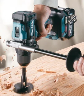 Makita akumulatorowa, udarowa wiertarko-wkrętarka, 40V max Li-Ion, 2x4,0Ah, serii XGT [HP001GM201] + kurtka softshell z logo XGT [R-0367] HP001GM201 - Wiertarko-wkrętarki akumulatorowe - miniaturka - grafika 8