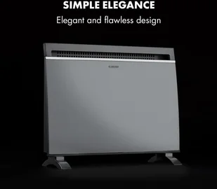 Klarstein Klarstein Gotland Grzejnik konwektorowy 600/ 900/ 1500 W szklany front urządzenie stojące kolor biały HHG4-Gotland-WHT - Ogrzewanie przenośne - miniaturka - grafika 7