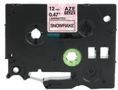 Taśmy do drukarek barwiące - Brother strefadrukarek.pl Taśma TZe-MPCB31 12mm x 8m ozdobna płatki śniegu czarny nadruk - zamiennik| OSZCZĘDZAJ DO 80% - ZADZWOŃ! 730811399 PROMOCJA! TZE-MPCB31 - miniaturka - grafika 1