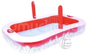 Baseny ogrodowe - Bestway Basen nadmuchiwany z siatką do siatkówki - miniaturka - grafika 1