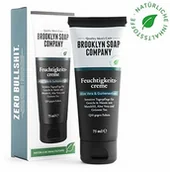 Kosmetyki do pielęgnacji twarzy męskie - DLA wegańskiej Anti dnia fałdy do pielęgnacji, krem do twarzy, z Q10 The Cream (75 ML) naturalny z mostem Brooklyn Soap Company damska prezent pomysł na prezent mężczyzn i mężczyzn w każdym wieku - miniaturka - grafika 1