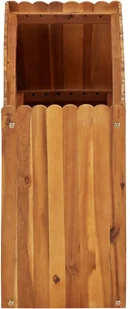 vidaXL Donica ogrodowa, 100x30x50 cm, lite drewno akacjowe - Donice - miniaturka - grafika 3