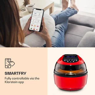 Klarstein TK20-VitAirSmart-R - Frytkownice - miniaturka - grafika 3