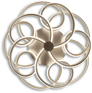 Näve Lampa sufitowa LED Rizado, step-dim, nikiel satyna - Lampy sufitowe - miniaturka - grafika 2