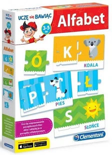 Clementoni Alfabet Uczę się bawiąc - Zabawki interaktywne dla dzieci - miniaturka - grafika 2