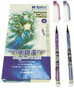 Długopisy - M&G Długopis żelowy niebieski/fioletowy AGP16609) - miniaturka - grafika 1