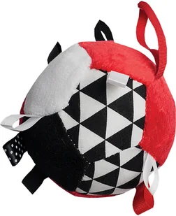 Hencz Toys Moms Care Kolorowa piłeczka zabawka niemowlęca czerwona - Zabawki sensoryczne - miniaturka - grafika 2