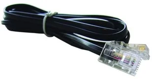 Gembird KABEL TELEFONICZNY Z KOŃCÓWKAMI RJ-11 6P4C 3M 4-ŻYŁY TC6P4C-3M - Patchcordy - miniaturka - grafika 2