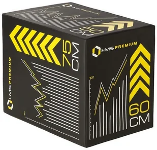 HMS PYB01 SKRZYNIA PLYOMETRYCZNA SOFT 750x600x500MM PREMIUM - Pozostały sprzęt i akcesoria do ćwiczeń - miniaturka - grafika 12