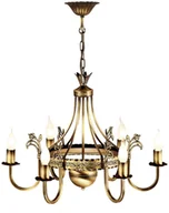 Lampy sufitowe - Jupiter 277 - KO 6 - Lampa wisząca KORONA 6xE14/40W/230V - miniaturka - grafika 1