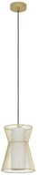Lampy sufitowe - Eglo 99635 - Żyrandol na lince MASETA 1xE27/40W/230V gold - miniaturka - grafika 1