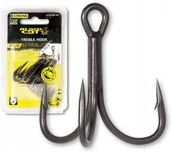 Inne akcesoria dla wędkarzy - Treble Hook Dg coating Nr2/0 Black Cat Kotwica x5 - miniaturka - grafika 1