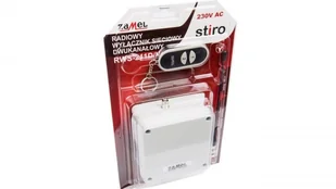 Zamel Radiowy wyłącznik sieciowy dwukanałowy RWS-211D/N STI10000018 - Systemy inteligentnych domów - miniaturka - grafika 2