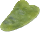 Pozostałe akcesoria do makijażu - Deni Carte Masażer Jadeitowy Gua Sha Do Twarzy W Formie Płytki - miniaturka - grafika 1
