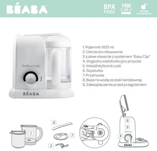 Beaba Babycook silver - Akcesoria do karmienia - miniaturka - grafika 4