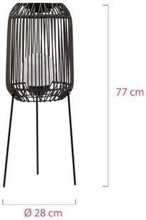 PAULEEN Pauleen Sunshine Coziness solarna lampa stojąca - Lampy ogrodowe - miniaturka - grafika 4