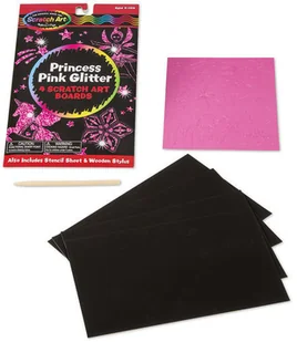 Melissa&Doug Melissa & Doug Zdrapki holograf różowe 15810 - Zabawki kreatywne - miniaturka - grafika 3