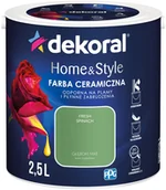 Farby wewnętrzne - Dekoral Emulsja Home & Style fresh spinach 2,5 l - miniaturka - grafika 1