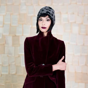 Art of Polo Czapka Szary gepard - Czapki damskie - miniaturka - grafika 2