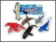 Figurki dla dzieci - Hipo Zwierzęta morskie 6szt. w worku - miniaturka - grafika 1