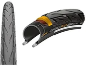 Opony rowerowe - Continental 0101340 opona Conti Contact Plus City drutu 28 X 1.60 '42 622 czarna/czarna z odblaskowym paskiem (1 sztuki) TYC01340 - miniaturka - grafika 1