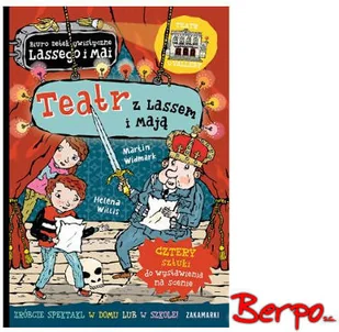 TEATR Z LASSE I MAJĄ BIURO DETEKTYWISTYCZNE LASSEGO I MAI Martin Widmark - Baśnie, bajki, legendy - miniaturka - grafika 2