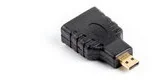 Lanberg Adapter AV Lanberg HDMI-A Female > microHDMI-D Male AD-0015-BK - Akcesoria do tabletów i e-booków - miniaturka - grafika 8
