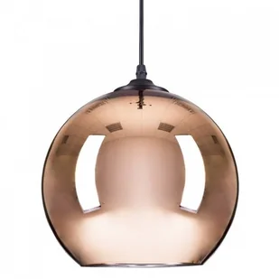 Step into Design Lampa wisząca MIRROR GLOW M miedziana 30cm ST-9021-M-copper Step into Design żyrandol ST-9021-M-copper - Lampy sufitowe - miniaturka - grafika 2