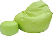 Fotele i pufy dla dzieci - Pufa sako XXL worek + gratis limonkowa - miniaturka - grafika 1