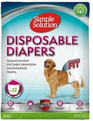 Sprzęt podróżny i transportery dla psów - simple solution SIMPLE Solution Disposable diapers 12PK X  Large - miniaturka - grafika 1