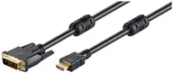 Kable - HDSupply hdsupply High-Speed HDMI/DVI Single Link Cable with Ferrite czarny 4040849515866 - miniaturka - grafika 1