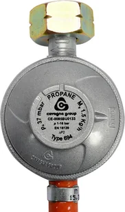 Vorel Reduktor gazowy z wężem 1,5m do podłączenia butli gazowej z grillem kuchenką piecykiem itp 99671 ZYSKAJ RABAT 30 ZŁ 99671 - Akcesoria hydrauliczne - miniaturka - grafika 2