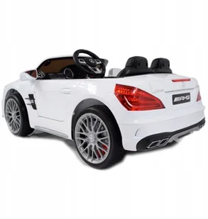 Super-Toys   MERCEDES SL65 AMG PILOT, WOLNY START, WALIZKA DO AKUMULATORA , MP4 /XMX602 XMX-602-CZARNY-PL - Pojazdy elektryczne dla dzieci - miniaturka - grafika 5