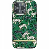 Etui i futerały do telefonów - Richmond & Finch Etui iPhone 13 Pro, green leopard 7350111353841 - miniaturka - grafika 1