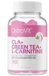 OSTROVIT Ostrovit Cla Green Tea L Carnitine 90 caps Spalacz Tłuszczu - Witaminy i minerały dla sportowców - miniaturka - grafika 4