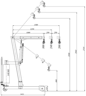 617 DOSTAWA GRATIS! 61764864 Żuraw hydrauliczny skrętny udźwig od 200 do 300 kg) 64864-uniw - Wyposażenie gospodarstwa rolnego 617 DOSTAWA GRATIS! 61764864 Żuraw hydrauliczny skrętny udźwig od 200 do 300 kg) 64864-uniw - Wyposażenie gospodarstwa rolnego - miniaturka - grafika 2