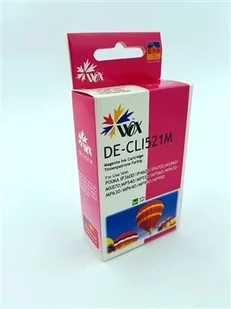 THI Tusz Magenta Canon CLI 521M zamiennik CLI-521M WOX-C521MN - Tusze zamienniki - miniaturka - grafika 2