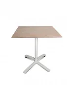 Stoły - Resol Stół Drop 70x70 White-Natural Oak 4618 - miniaturka - grafika 1